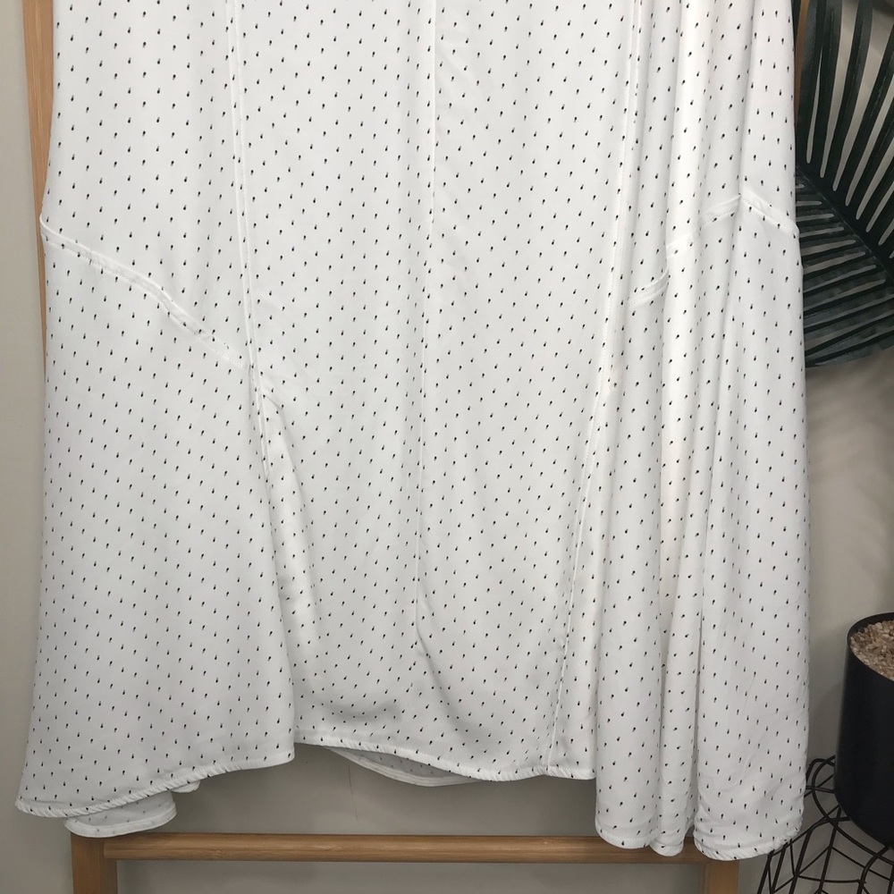 SOLD Country Road White Print Swing Dress 16 - Picture 8 of 14